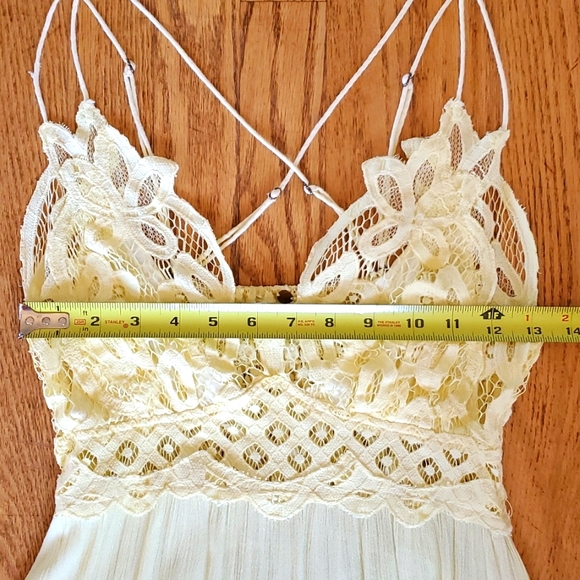 Free People Adella Slip dress Yellow sundress - Picture 9 of 14